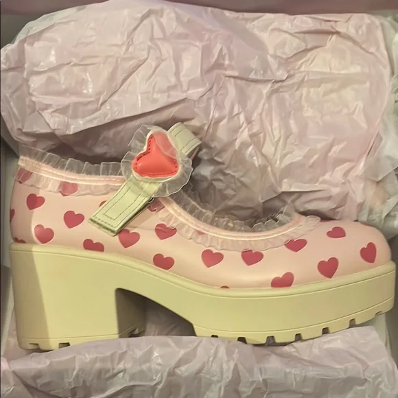 Koi Women's Heels - Black and White - Picture 8 of 10